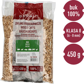 Browin Щепа для копчения 780830, 450г, KL 08, бук, для копчения и гриля (780830)