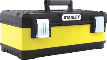 STANLEY 1-95-613 instrumentu kaste, 58x22x29cm, 24.7l, 28kg, metāla-plastmasas, ar paplāti, slēdzama (1-95-613)