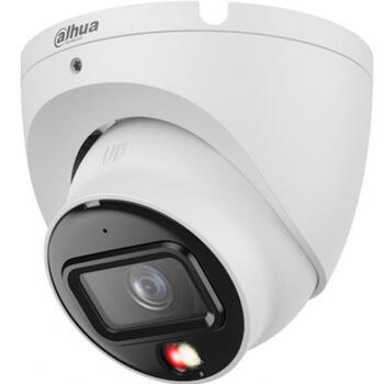Dahua IPC-HDW1639TAIL0280BS6 6 MP tīkla āra eyeball kamera Smart Dual Light fiksēts objektīvs PoE IP67 IR līdz 30 m iebūvēts mikrofons balts (IPC-HDW1639TAIL0280BS6)