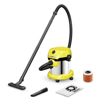 Пылесос для сухой и влажной уборки WD 2 PLUS S V-15/4/18/C 1.628-054.0 KARCHER (1.628-054.0)