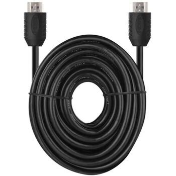 Emos Высокоскоростной HDMI 2.0 кабель A–A S10500, 5 м, 18 Гбит/с, 4K, Ethernet, ARC, поддержка 3D (S10500)