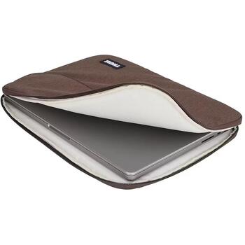 Thule Чехол Lithos для MacBook Pro 14'' 3205457, 14'', 1 отделение, 1 передний карман, Полиэстер, Нюансированный коричневый (3205457)