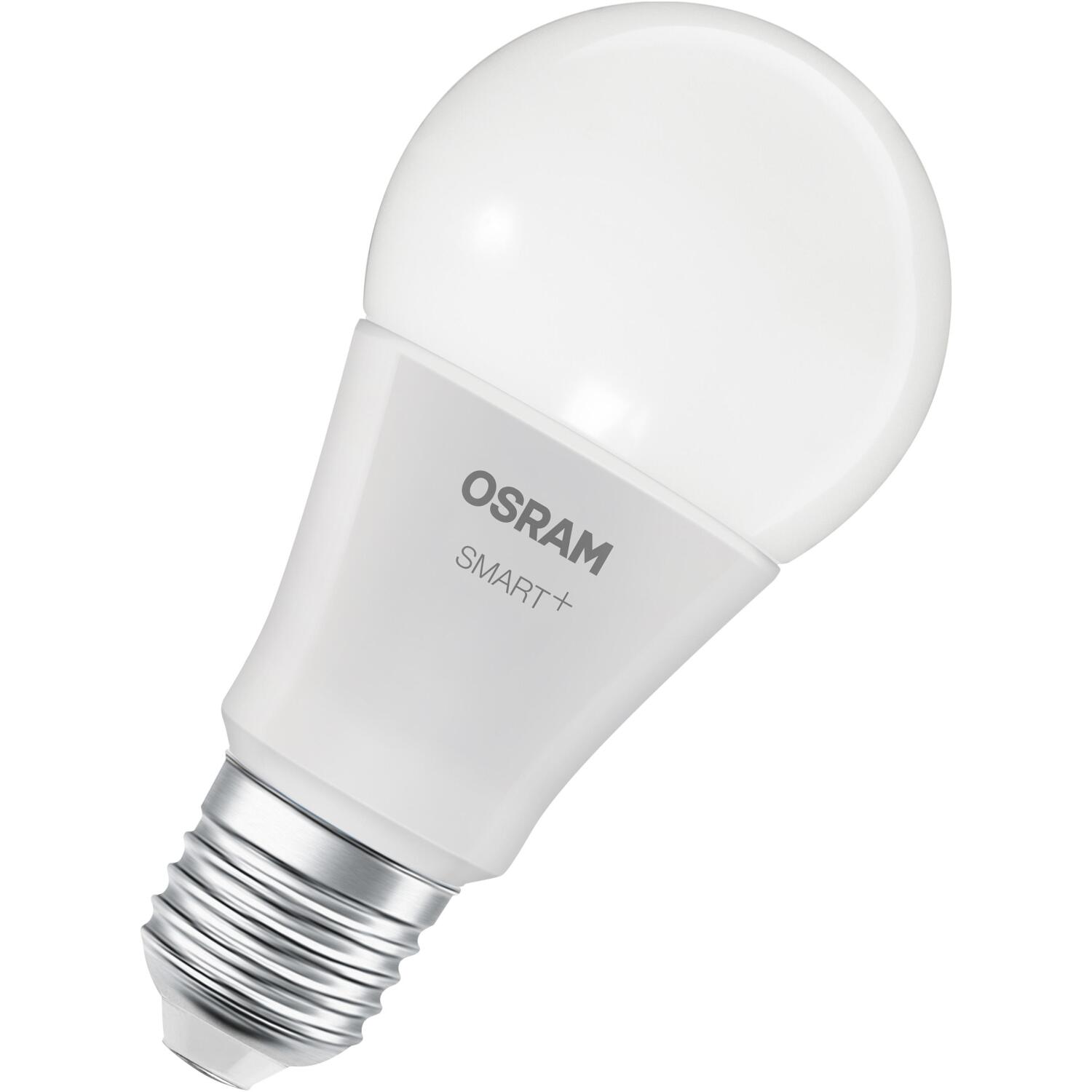 Osram светодиодная лампа SMART+ MATTER Tunable White Classic A75 4058075851160, E27, 9.5Вт, 1055лм, 2700-6500К, Wi-Fi, Matter (4058075851160)