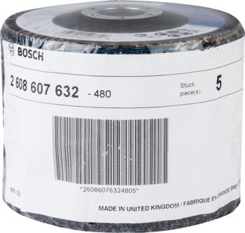 Tīrīšanas disks metālam 115mm, leņķa slīpmašīnai, Mazām leņķa slīpmašīnām PRO N377 TĪRĪŠANAS DISKS, 2608607632 BOSCH (2608607632)