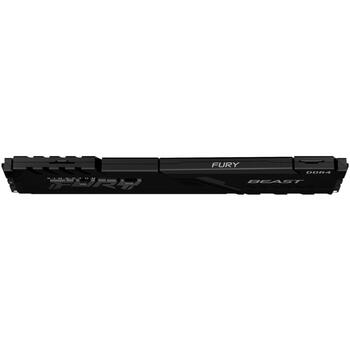 Kingston Модуль памяти KF436C18BB/32, 32 ГБ, DDR4, 3600 МГц, 1.35 В, Dual rank, ODT, SPD, черная PCB, низкопрофильный радиатор (KF436C18BB/32)