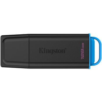 Kingston DataTraveler 128GB USB 3.2 Gen 1 DTXG2/128GB, 128GB, USB Type-A, черный, кольцо для ключей (DTXG2/128GB)
