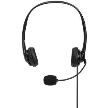 Lindy наушники 42870 USB Type A, частота 20 - 20000 Гц, длина кабеля 1.95 м, импеданс 32 Ω, черный (42870)
