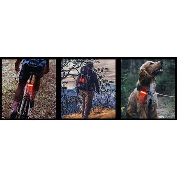 Superfire BTL01 aizmugures velosipēda lampa, USB, 230mAh, 20g, 3.7V, IP44, 4 režīmi, akumulators (BTL01)