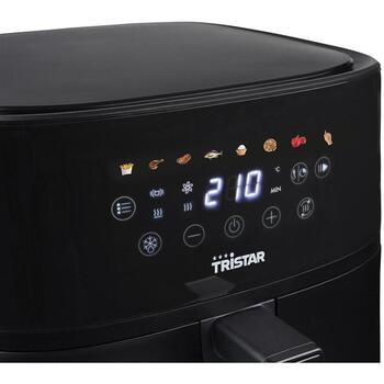Tristar karstā gaisa friteris FR-9071, 2000 W, 8 L, melns, 8 programmas, LED displejs, pieskāriena kontrole (FR-9071)
