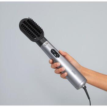 Braun Утюжок для Волос BRAS430E, 1000 W, HTDC мотор, IONTEC, 3 насадки, съемный фильтр, 220 см шнур (BRAS430E)
