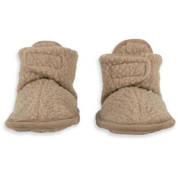Lodger Teddy čībiņas SLT 630_12-18, 12-18M, 100% poliesters, Velcro aizdare, pretslīdes zole, smilšu krāsa (SLT 630_12-18)