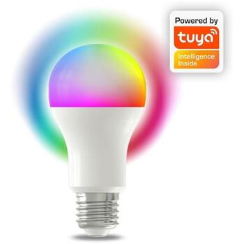 Denver RGB spuldze SHL-350 118141000000, 9w, E27, 806lm, 2700K, vadība ar Denver Smart Home, savietojama ar Alexa/Google (118141000000)