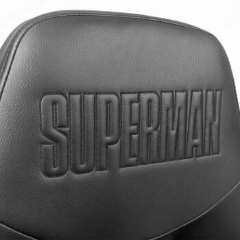 Subsonic SA5642-S1 игровое кресло Супермен, 13.8кг, 120кг, 51см, 119-129см, экокожа, металлический каркас, регулировка высоты (SA5642-S1)