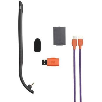 JBL Quantum 650 Wireless Black JBLQTUM650BLK, беспроводная игровая гарнитура, 32 Ом, 20-20000 Гц, Bluetooth 5.3, 60ч, 39ч, USB-C (JBLQTUM650BLK)