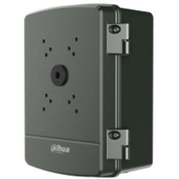 Dahua PFA6400S-B ūdensizturīgs barošanas bloks, melns, IP66, alumīnija sakausējums, SECC tērauds, sienas stiprinājums (PFA6400S-B)