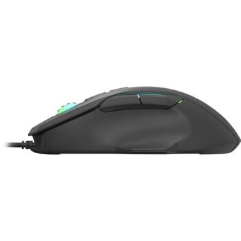 Genesis spēļu pele Xenon 220 NMG-1572, 6400dpi, 7 pogas, ergonomisks, RGB apgaismojums, USB-A (NMG-1572)