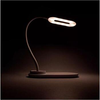 Denver Galda lampa LQI-55 117220000010, 1.5W, 5V, 5W QI lādētājs, 2700-6500K, CRI 85, pieskāriena vadība (117220000010)