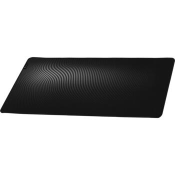 Genesis Carbon 500 Ultra Wave peles paliktnis NPG-1706, 450x1100x2.5mm, melns, pelēks, audums/gumija, neslīdoša pamatne (NPG-1706)