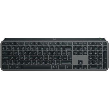 Logitech klaviatūra MX KEYS S 920-011587, bezvadu, Bluetooth, QWERTY, LED apgaismojums, 10 m, USB-C uzlāde, 810 g (920-011587)