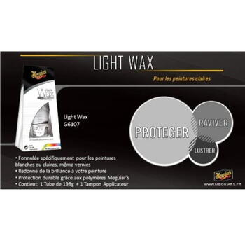 Meguiar’s G6107 – White Wax – воск для светлых цветов с аппликатором 207 мл (G6107)