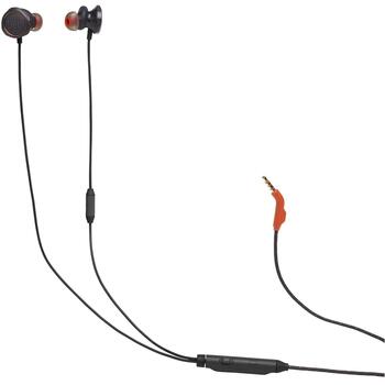 JBL Quantum 50 проводные внутриканальные игровые наушники JBLQUANTUM50BLK, 8.6mm, 20-20000Гц, 97дБ, 16Ом, 1.2м, черные (JBLQUANTUM50BLK)