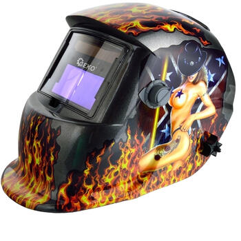 Metinātāja maska PROFI-FLAME, automātisks filtrs Geko (G01877)