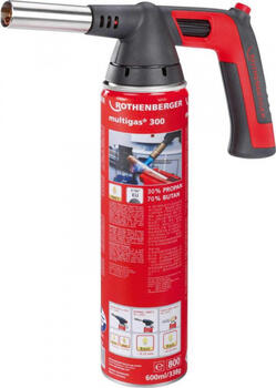 Горелка ROFIRE 4 PIEZO 1950 в комплекте с газом Multigas 300 1000002360&ROT Rothenberger (1000002360)