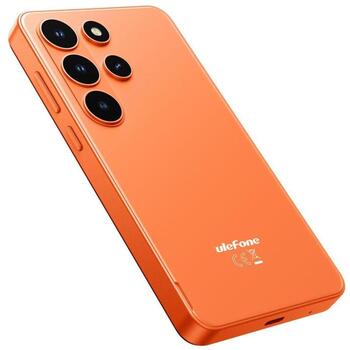 Ulefone viedtālrunis Note 22, 5 collu LCD 480x854, 3GB RAM 32GB, 3000mAh, Android 16, 4G, 2MP kamera, Cosmic Orange (NOTE 22 3/32GB COSMIC ORANGE)