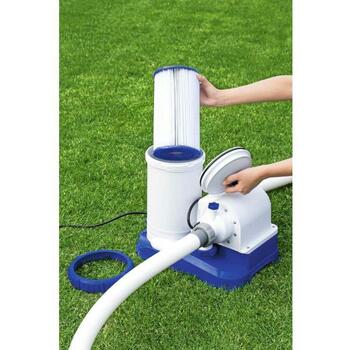 Bestway Baseina sūkņa filtrs IV-B 7353622, 14.2x25.4cm, saderīgs ar 9463l/h sūkņiem, izturīgs materiāls (7353622)