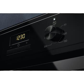 Electrolux EOF3H50BK iebūvējamā cepeškrāsns, 65l, 2090W, 8 režīmi, AquaClean, tērauds (EOF3H50BK)