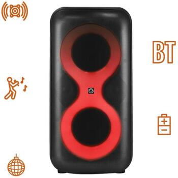 Manta Караоке колонка SPK0401B100, 100 W, Bluetooth, X-BASS, 10 ч воспроизведения, встроенный аккумулятор (SPK0401B100)