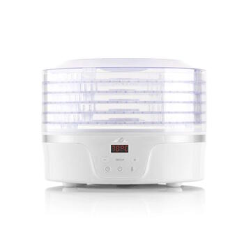 Augļu žāvētājs ar 380 W jaudu, 5 žāvētājiem un integrētu taimeri Secca ETA730190000 White ETA (ETA730190000)