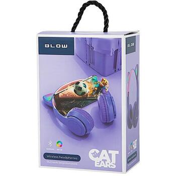 Jata Bezvadu austiņas 827 750ml, 400 mAh, 6 h, Bluetooth 5.0, 10 m, 16 Ω, 108 dB, RGB LED, Stereo, FM radio (827)