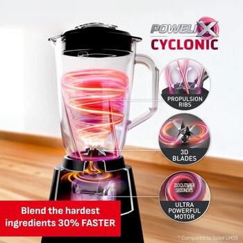 TEFAL Blendforce blenderis, 800 W, melns (BL5958F0)