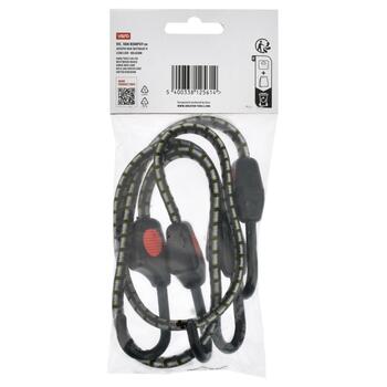 Kreator Bagāžas gumijas KRTH40903, 600mm, Ø 8mm, 2 gab, 7kg, 70kg, ar metāla āķiem (KRTH40903)