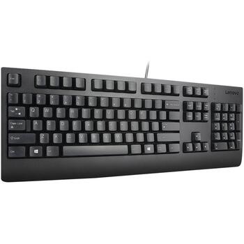Lenovo Klaviatūra Preferred Pro II 4Y41R64619, USB, 104 taustiņi, QWERTY, melna, ūdensizturīga (4Y41R64619)