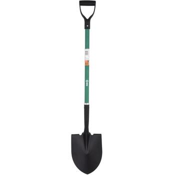 Flo smailā lāpsta 35837, 120cm, 22x29cm, stikla šķiedras kāts, rūdīts tērauds, Y formas rokturis (35837)