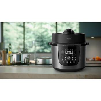 PHILIPS 3000. sērijas daudzfunkcionālais katls ar vāku, 8l (HD2823/80)