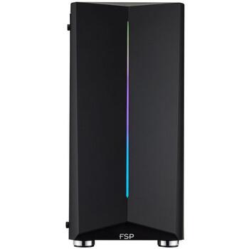 FSP CMT151, ATX korpuss, 2xUSB3.0, 2xUSB2.0, 7 sloti, 2xHDD, 2xSSD, 120mm ventilators, 315mm GPU, 160mm CPU (CMT151)