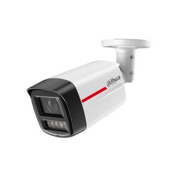 Dahua HFW2649TL-S-0280B-PRO 6 MP сетeвая outdoor bullet-камера WizColor фиксированный объектив 2.8-6 мм встроенный микрофон PoE IP67 IR LED 50 м белый (HFW2649TL-S-LED-0280BPRO)
