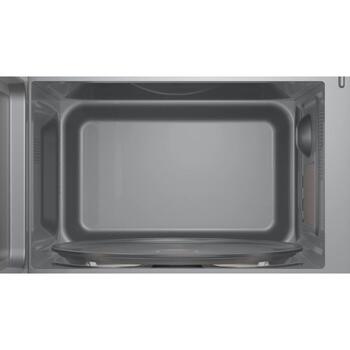 Bosch СВЧ-печь BFL623MS3, 800 W, 20 L, нержавеющая сталь, AutoPilot 7, помощь в очистке, блокировка от детей (BFL623MS3)
