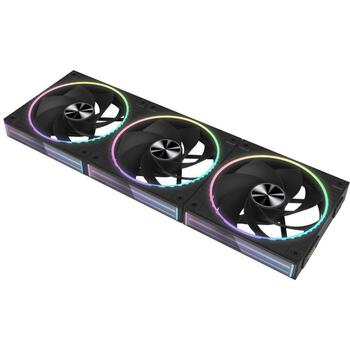 Zalman ZM-DF120R BLACK, 120mm ventilators, reverss, 2300 RPM, ARGB, PWM, 67.17 CFM, 1.87 mmH2O, 35.1 dBA, 12V DC (ZM-DF120R BLACK)