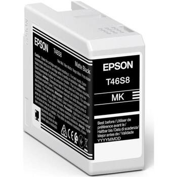 Epson T46S8 КАРТРИДЖ C13T46S80N, 25мл, матовый черный, 1 упаковка, Epson UltraChrome Pro10 (C13T46S80N)