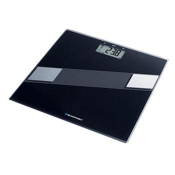 Blaupunkt Личные весы BLAUPUNKT BSM411, 150 кг, 1.5 кг, 12 профилей, CR2032, автоматическое отключение, анализ жира и мышц (BSM411)