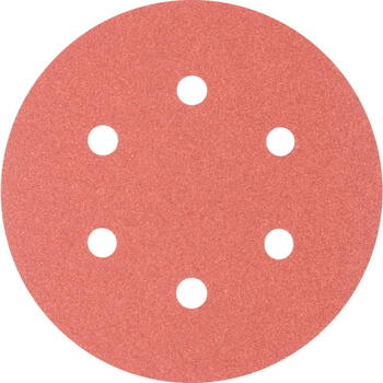 Pferd Шлифовальный Диск 588178, 150мм, P150, 6 отверстий, Velcro (588178)