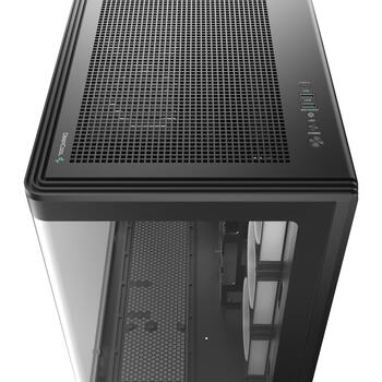 Deepcool корпус CG590U 5F R-CG590U-BKAGA5-G, Midi-Tower, ATX PS2, черный, 7x слот расширения, 1+1x 3.5
