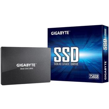 Gigabyte SSD GP-GSTFS31256GTND, 256 ГБ, SATA 6.0Gb/s, 520 МБ/с, 500 МБ/с, поддержка TRIM, S.M.A.R.T. (GP-GSTFS31256GTND)