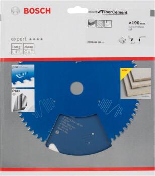 Ripzāģa disks FiberCement 190x30x2.2/1.6xZ4, Rokas ripzāģiem RIPZĀĢA ASMENS EXPERT FOR FIBRE CEMENT, 2608644125, BOSCH (2608644125)