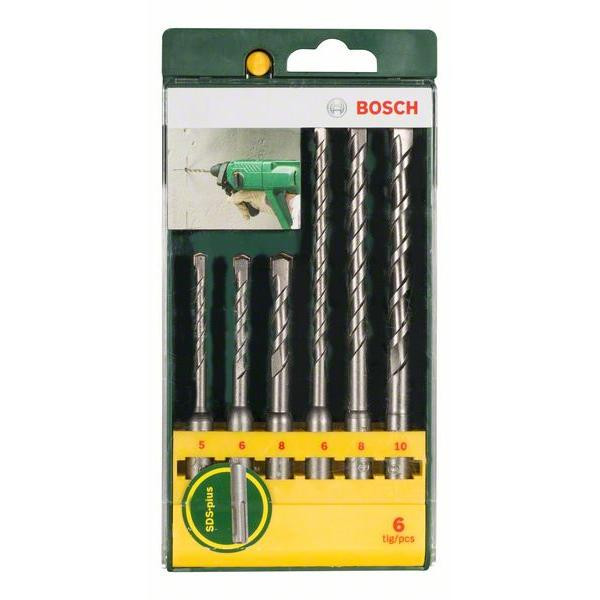 SDS plus urbju un kalta komplekts, 6 gab., augstas veiktspējas, 2607019447, BOSCH (2607019447)
