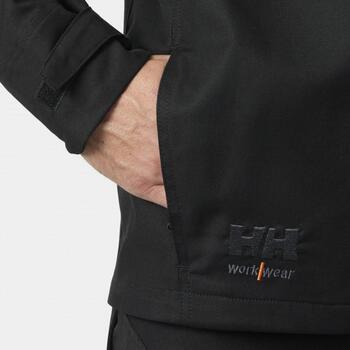 Helly Hansen рабочая куртка Oxford 2.0 77260_990-S&HH, S, молния YKK, нагрудный карман, светоотражающие детали (77260_990-S&HH)